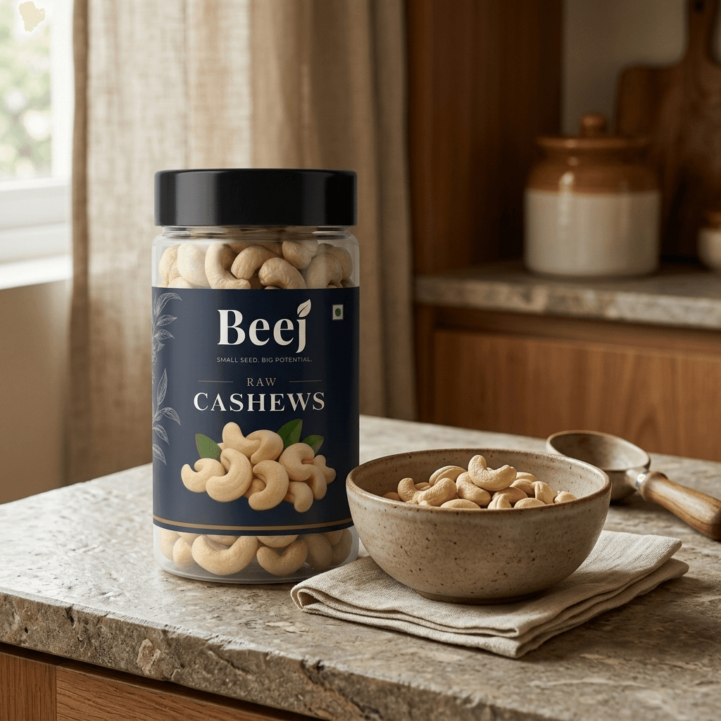 BEEJ raw cashews